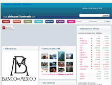 Tablet Screenshot of chiapasilustrado.com